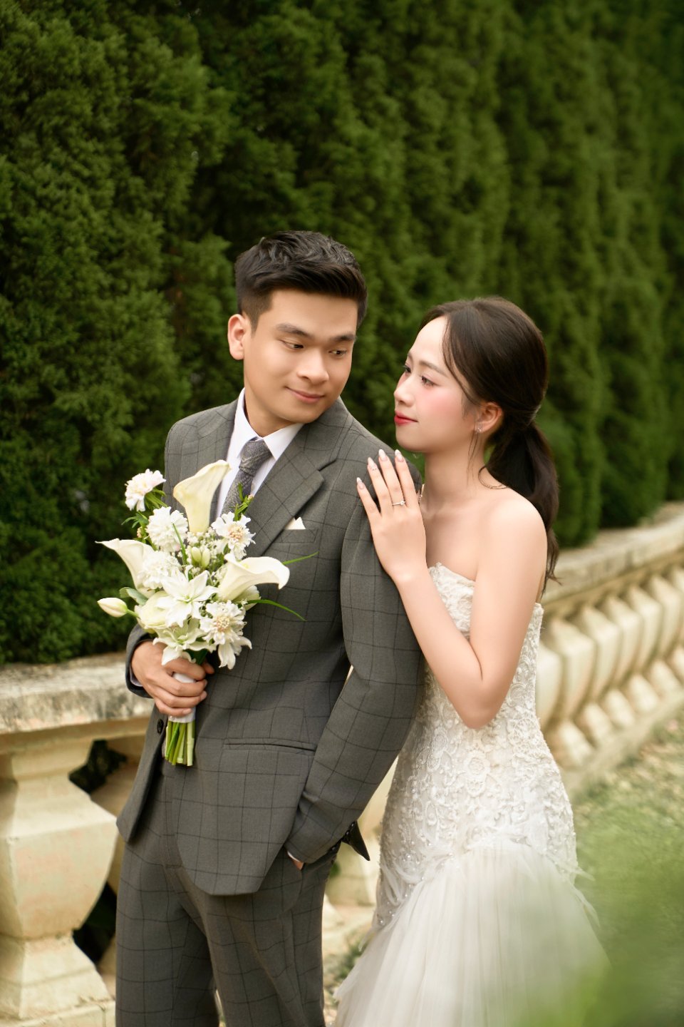 Ảnh trao thiệp